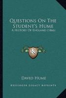 Questions On The Student's Hume
