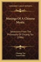 Musings Of A Chinese Mystic