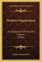 Modern Organization