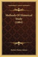 Methods Of Historical Study (1884)