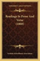 Readings In Prose And Verse (1868)