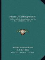 Papers On Anthropometry