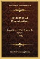 Principles of Protestantism