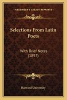 Selections from Latin Poets