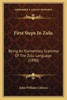 First Steps In Zulu