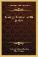 Lessing's Emilia Galotti (1895)