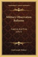 Military Observation Balloons