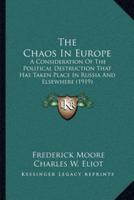 The Chaos In Europe