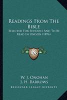Readings From The Bible