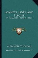 Sonnets, Odes, and Elegies
