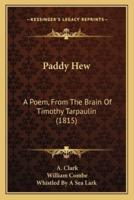 Paddy Hew