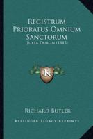 Registrum Prioratus Omnium Sanctorum