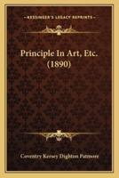 Principle in Art, Etc. (1890)