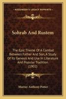 Sohrab And Rustem