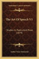 The Art Of Speech V1