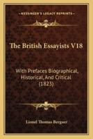 The British Essayists V18