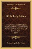 Life In Early Britain