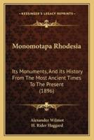 Monomotapa Rhodesia
