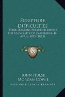 Scripture Difficulties