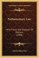 Parliamentary Law