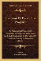 The Book Of Enoch The Prophet