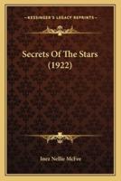 Secrets Of The Stars (1922)