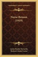 Nurse Benson (1919)