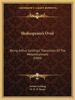Shakespeare's Ovid