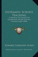 Systematic Science Teaching