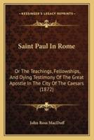 Saint Paul In Rome