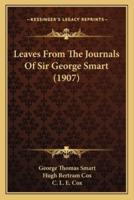 Leaves From The Journals Of Sir George Smart (1907)