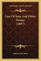 Lays Of Iona And Other Poems (1897)
