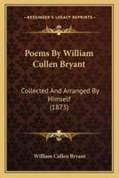 Poems by William Cullen Bryant