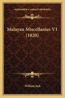 Malayan Miscellanies V1 (1820)