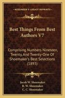 Best Things From Best Authors V7