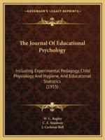 The Journal Of Educational Psychology