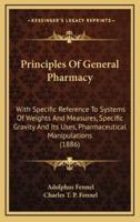 Principles of General Pharmacy