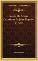 Poems on Several Occasions by John Pomfret (1778)