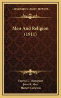 Men and Religion (1911)