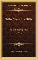 Talks About the Bible
