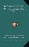 Secondary-School Mathematics, Book 2 (1911)