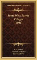 Some West Surrey Villages (1901)