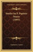 Studio Su P. Papinio Stazio (1893)