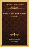 Lethe And Other Poems (1844)