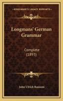 Longmans' German Grammar