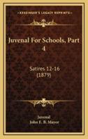 Juvenal for Schools, Part 4