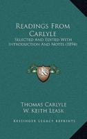 Readings from Carlyle