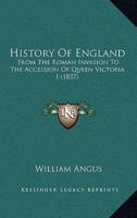 History Of England