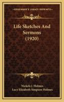 Life Sketches and Sermons (1920)