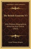 The British Essayists V3
